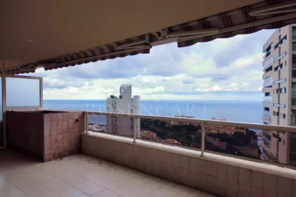 3/4 room apartment with fantastic sea view 