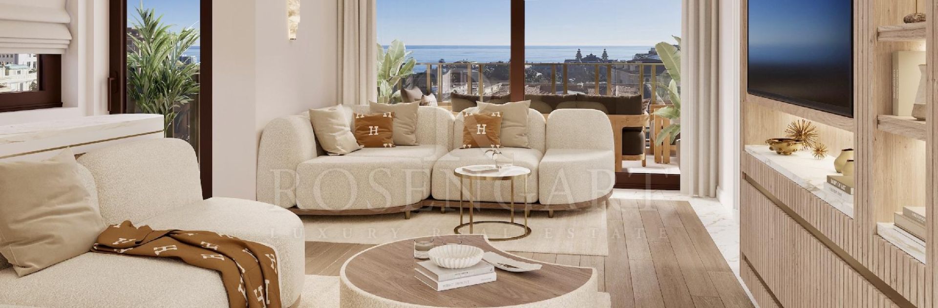 Exceptional 4 Room Apartment Steps from Casino Square
