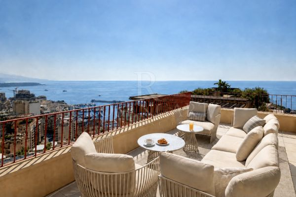 Exceptional Duplex Penthouse Panoramic View Monaco 